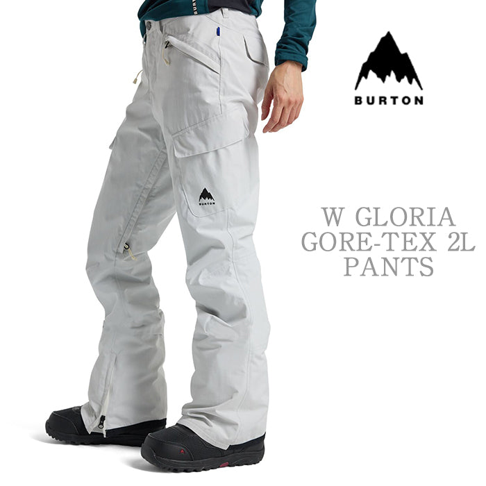 BURTON  Women's Burton Gloria GORE-TEX 2L Pants Stout White バートン ウイメンズウェア グロリアパンツ ゴアテックス スノーボード ビブパンツ レディース