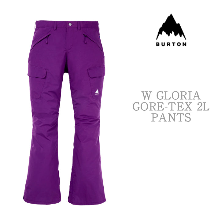 BURTON  Women's Burton Gloria GORE-TEX 2L Pants Imperial Purple バートン ウイメンズウェア グロリアパンツ ゴアテックス スノーボード ビブパンツ レディース