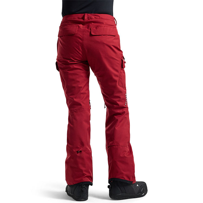 BURTON  Women's Burton Groria 2L Stretch Pants Deep Red バートン ウイメンズウェア グロリアストレッチパンツ スノーボード パンツ レディース