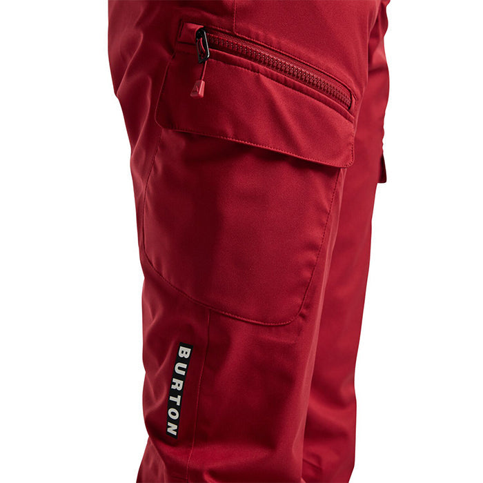 BURTON  Women's Burton Groria 2L Stretch Pants Deep Red バートン ウイメンズウェア グロリアストレッチパンツ スノーボード パンツ レディース