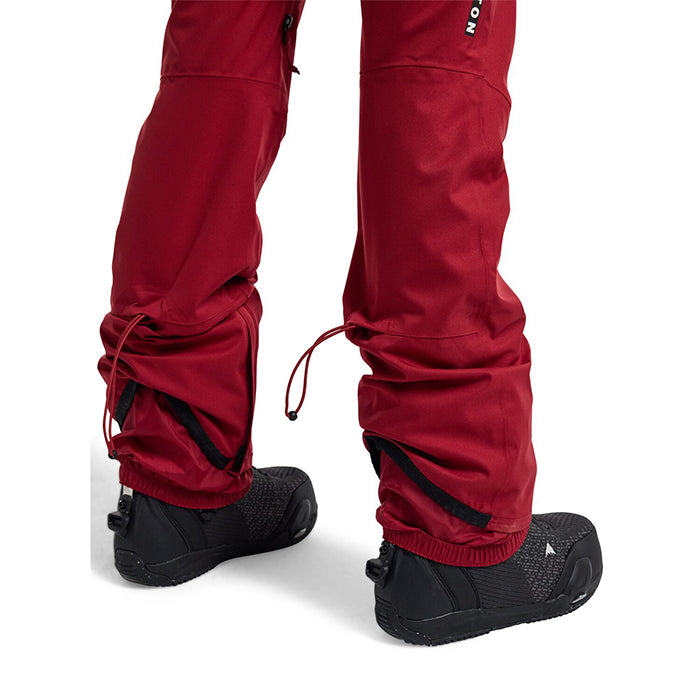 BURTON  Women's Burton Groria 2L Stretch Pants Deep Red バートン ウイメンズウェア グロリアストレッチパンツ スノーボード パンツ レディース