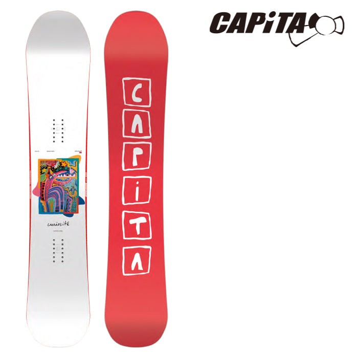 Capita Snowboarding 24-25 Aeronaut  キャピタ エアロナット The Mothership マザーシップ 自社工場 オールマウンテン フリースタイル ハイブリッドキャンバー カービング 地形 パウダー バックカントリー スノーボード メンズボード