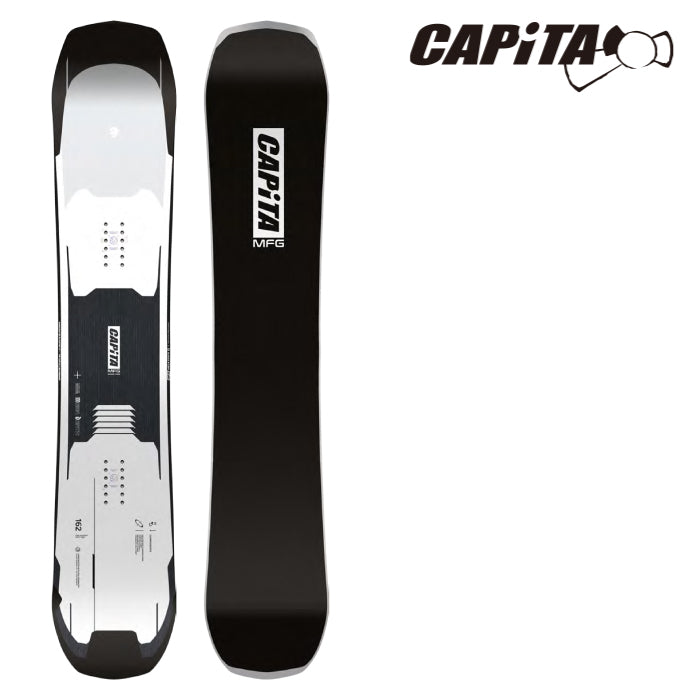 Capita Snowboarding 24-25 Mega Death  キャピタ メガデス The Mothership マザーシップ 自社工場 オールマウンテン フリースタイル ハイブリッドキャンバー カービング 地形 パウダー バックカントリー グラトリ ラントリ パーク スノーボード メンズボード