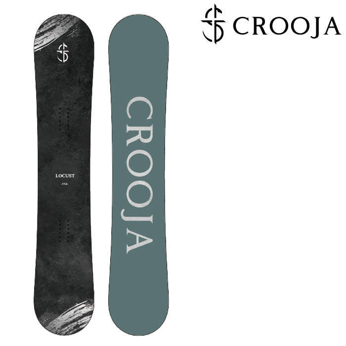 CROOJA LOCUST 24-25 早期予約 完売間近 クロージャ ローカスト 江端翔兵 中川智貴 グラトリ ラントリ キャンバー カービング フリースタイル スノーボード メンズ レディース ユニセックス