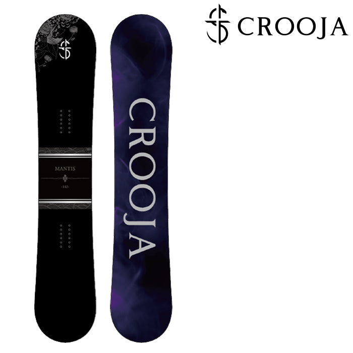 CROOJA MANTIS 24-25  完売間近 クロージャ マンティス 江端翔兵 中川智貴 グラトリ ラントリ ハイブリッドキャンバー カービング フリースタイル スノーボード メンズ レディース ユニセックス