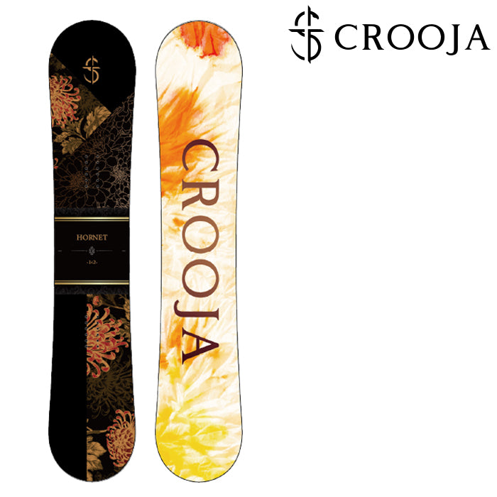 CROOJA HORNET 24-25  完売間近 クロージャ ホーネット 江端翔兵 中川智貴 グラトリ ラントリ ハイブリッドキャンバー カービング フリースタイル スノーボード レディース メンズ ユニセックス