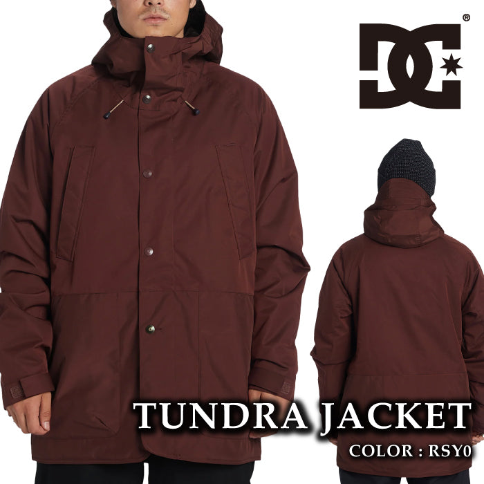 スノーボード ウェア ジャケット ディーシー DC TUNDRA JACKET RSY0 メンズ レディース 24-25 日本正規品