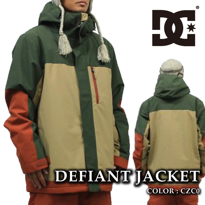 スノーボード ウェア ジャケット ディーシー DC DEFIANT JACKET CZC0 メンズ 24-25 日本正規品