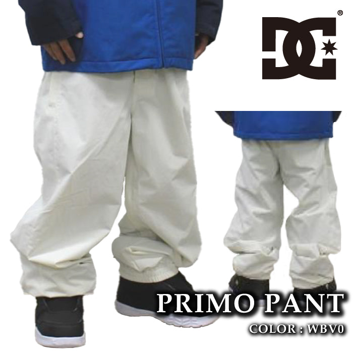 スノーボード ウェア パンツ ディーシー DC PRIMO PANT WBV0 メンズ 24-25 日本正規品