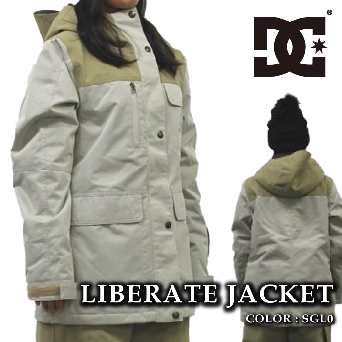 スノーボード ウェア ジャケット ディーシー DC LIBERATE JACKET SGL0 レディース 24-25 日本正規品 予約