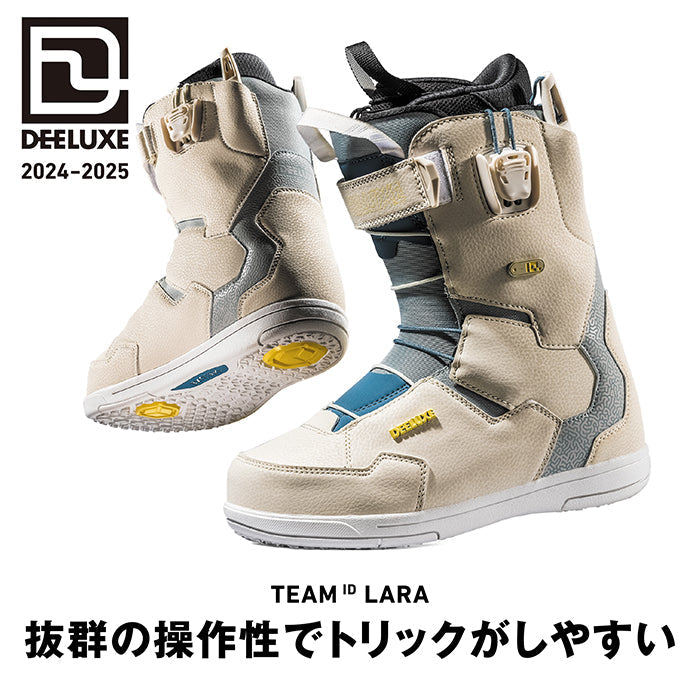 DEELUXE 24-25 TEAM ID LARA ESSENTIAL BLACK ディーラックス チームアイディーララ ブーツ オールマウンテン カービング パウダー バックカントリー フリースタイル  グラトリ ラントリ スノーボード レディース ユニセックス メンズ