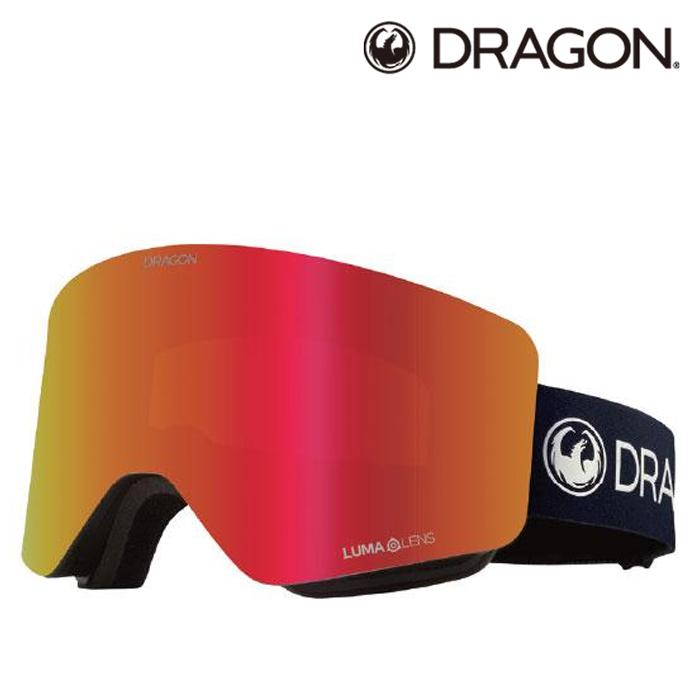 スノーボード ゴーグル ドラゴン DRAGON R1 Premium Black/Lumalens J.Red Ion R01 メンズ レディース スキー 24-25 日本正規品