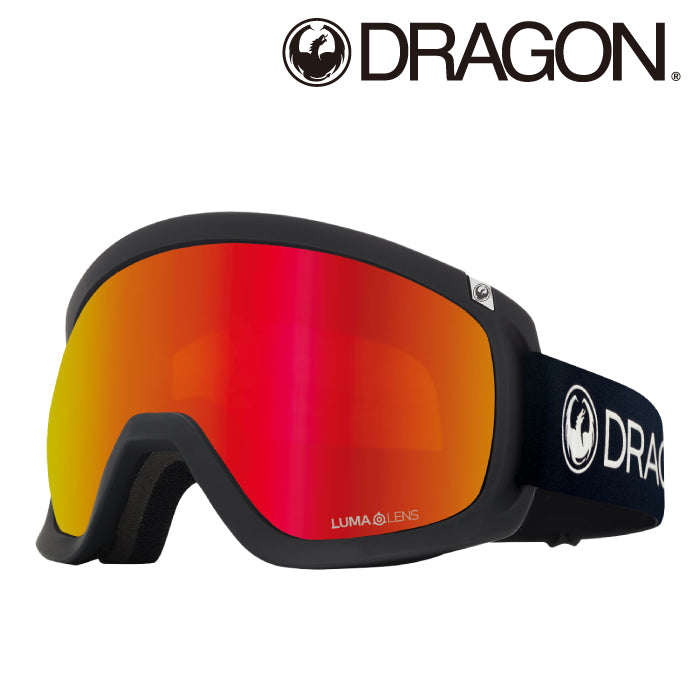 スノーボード ゴーグル ドラゴン DRAGON D3 Premium Black/Lumalens J.Red Ion E01 メンズ レディース スキー 24-25 日本正規品