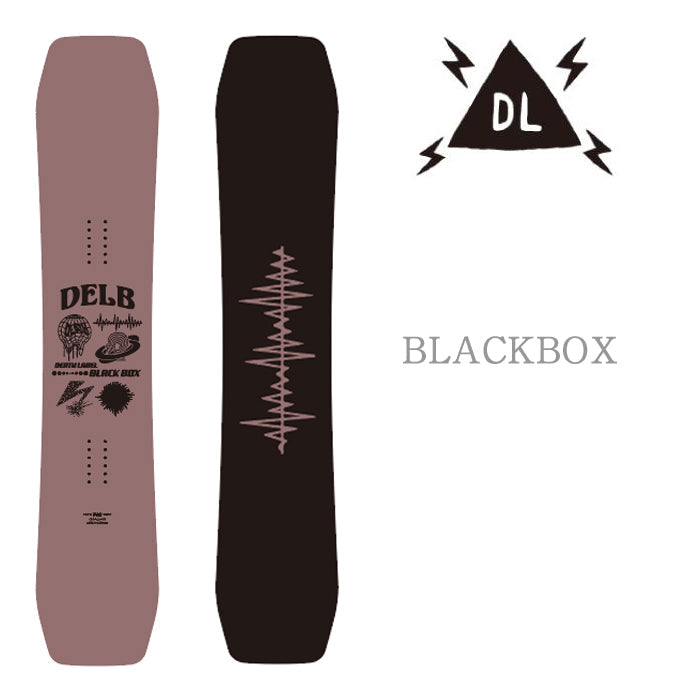 DEATH LABEL 24-25 BLACKBOX  デスレーベル ドメスティックブランド ブラックボックス オールラウンド フリースタイル ハイブリッドキャンバー グラトリ ラントリ ナックルハック パーク 地形 カービング スノーボード メンズ