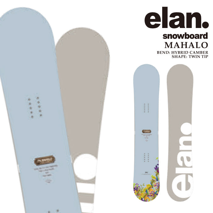 スノーボード 板 エラン ELAN MAHALO Blue マハロ レディース 24-25 日本正規品 予約