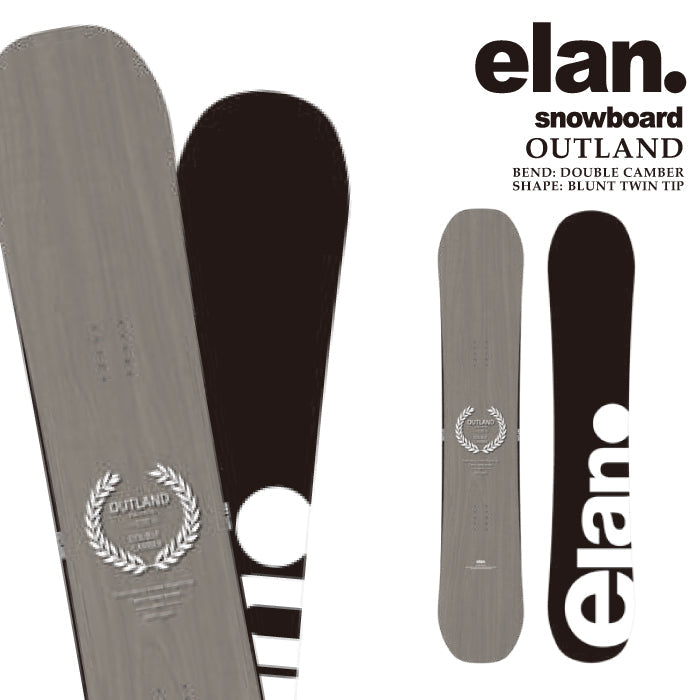 ELAN エラン OUTLAND Sand Khaki 24-25 スノーボード