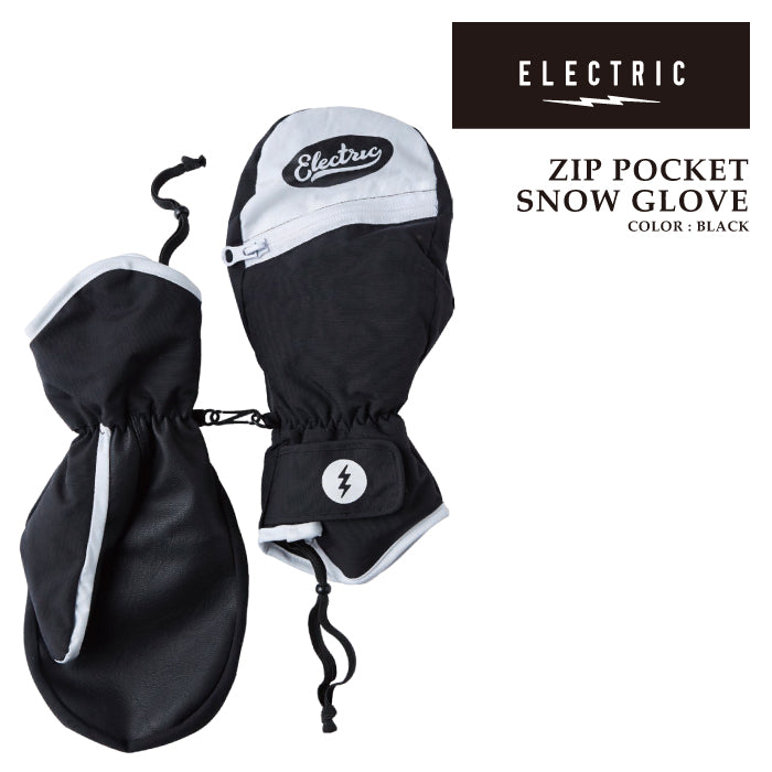 スノーボード グローブ エレクトリック ELECTRIC ZIP POCKET SNOW GLOVE メンズ レディース 24-25 日本正規品