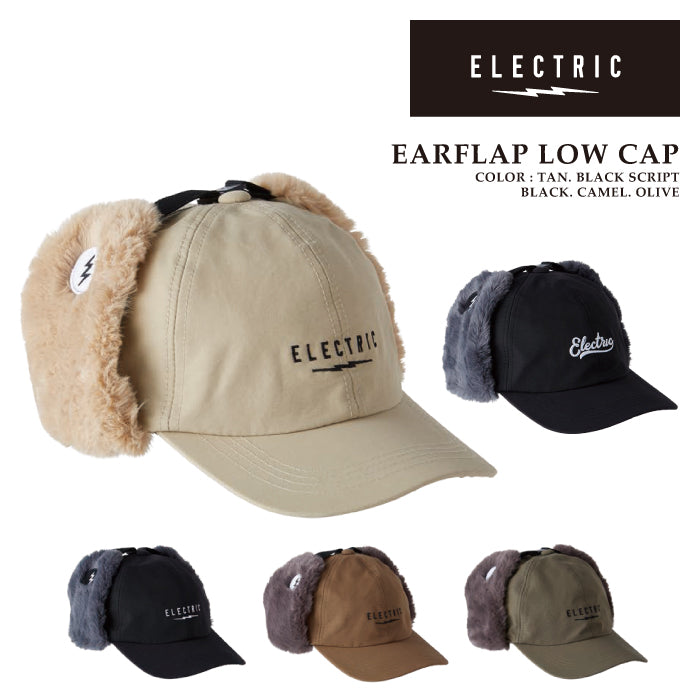 スノーボード キャップ エレクトリック ELECTRIC EARFLAP LOW CAP 帽子 メンズ レディース スキー 24-25 日本正規品