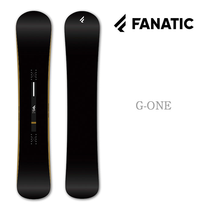 24-25 FANATIC SNOWBOARDS COLLECTION G - ONE  ファナティック ジーワン フリーライド キャンバー カービング スノーボード メンズ