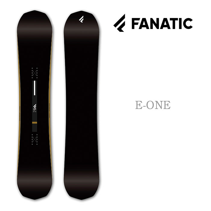 24-25 FANATIC SNOWBOARDS COLLECTION E - ONE  ファナティック イーワン オールマウンテン フリースタイル ハイブリッドキャンバー カービング 地形 パウダー バックカントリー スノーボード メンズ