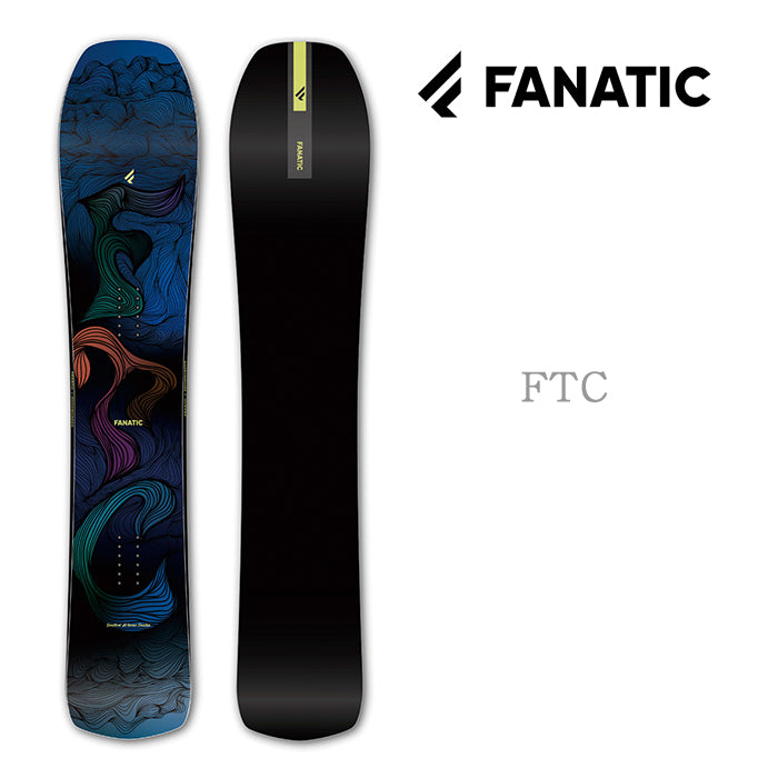 24-25 FANATIC SNOWBOARDS COLLECTION FTC  ファナティック エフティーシー オールマウンテン ハイブリッドキャンバー カービング 地形 パウダー バックカントリー スノーボード メンズ