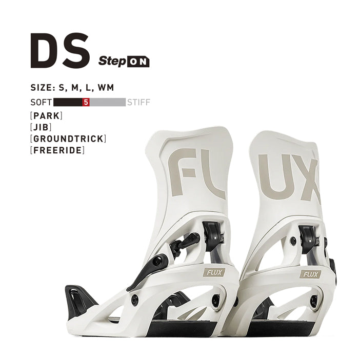 Flux Bindings DS - STEP ON 24-25 早期予約  フラックス ビンディング バインディング ディーエス ステップオン オールマウンテン カービング パウダー バックカントリー フリースタイル  グラトリ ラントリ スノーボード メンズ レディース ユニセックス