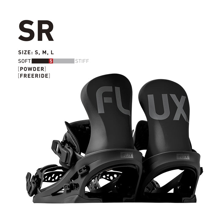 Flux Bindings SR 24-25 早期予約  フラックス ビンディング バインディング エスアール オールマウンテン カービング パウダー バックカントリー フリースタイル サーフライド サーフィン スノーボード メンズ レディース ユニセックス