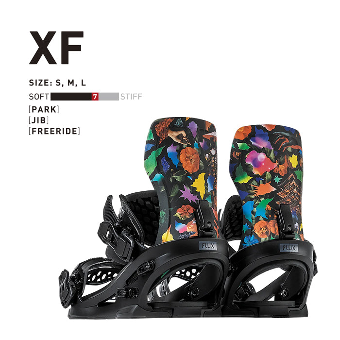 Flux Bindings XF - HISHAM 24-25 早期予約  フラックス ビンディング バインディング エックスエフ アーティストコラボ ヒシャム・アキラ・バルーチャ 新潟出身 オールマウンテン カービング パウダー バックカントリー フリースタイル  グラトリ ラントリ スノーボード メンズ レディース ユニセックス