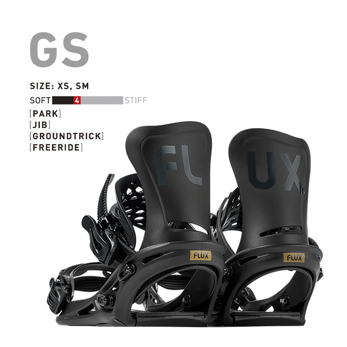 Flux Bindings GS 24-25 早期予約  フラックス ビンディング バインディング ジーエス オールマウンテン カービング パウダー バックカントリー フリースタイル  グラトリ ラントリ スノーボード レディース ユニセックス メンズ