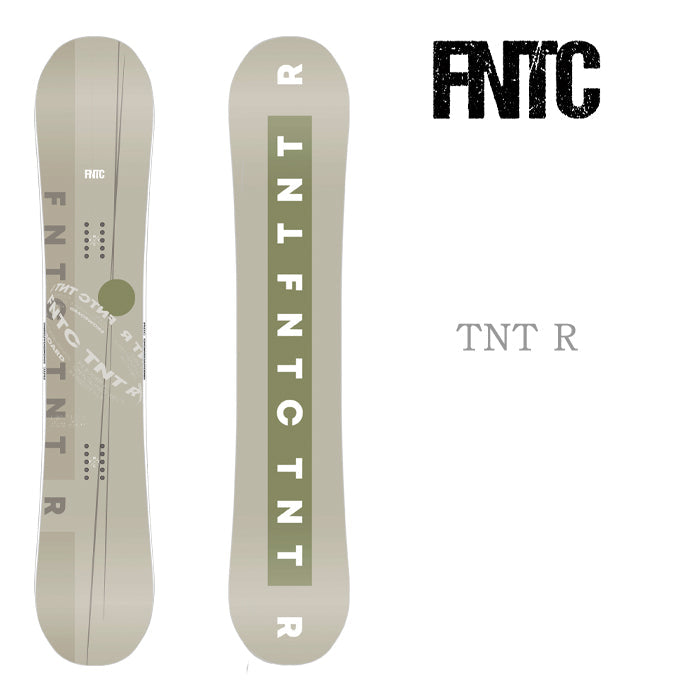 FNTC TNT - R 24-25 早期予約 エフエヌティーシー ティーエヌティー フリースタイル ダブルキャンバー カービング 地形 グラトリ ラントリ パーク スノーボード メンズ レディース ユニセックス 板