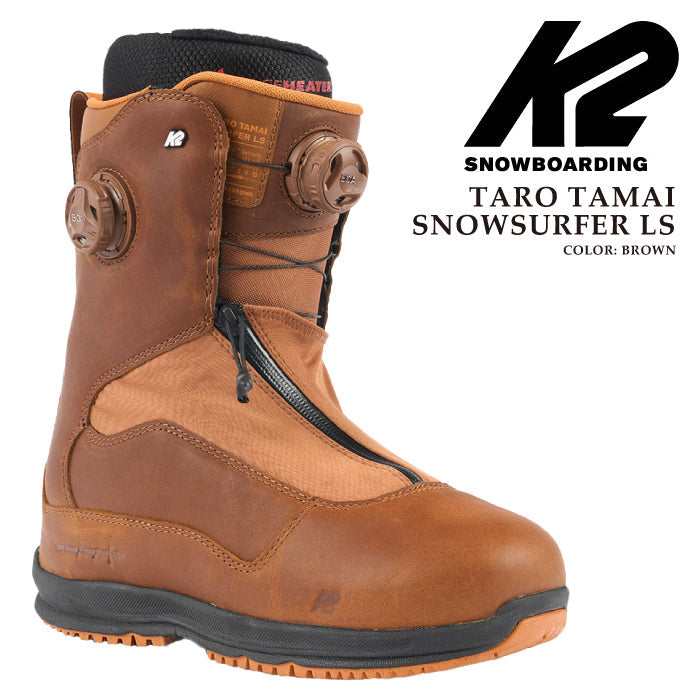 スノーボード ブーツ ケーツー K2 TARO TAMAI SNOWSURFER LS Brown タロウ タマイ スノーサーファー ブラウン 玉井太朗 メンズ 24-25 日本正規品