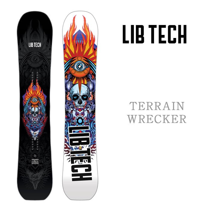 LIB TECH 24-25 TERRAIN WRECKER  リブテック テレインレッカー オールマウンテン フリースタイル バックカントリー スノーボード