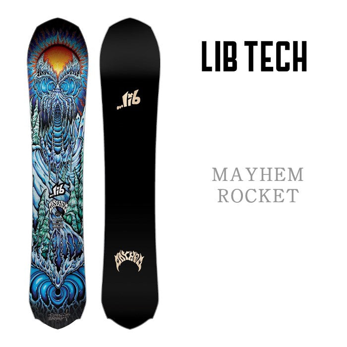 LIB TECH 24-25 MAYHEM ROCKET  リブテック メイヘム ロケット オールマウンテン フリースタイル バックカントリー スノーボード