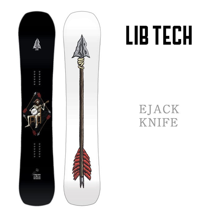 LIB TECH 24-25 EJACK KNIFE 早期予約 リブテック イージャックナイフ エリックジャクソン オールマウンテン フリースタイル バックカントリー スノーボード