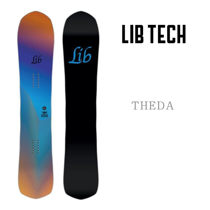 LIB TECH 24-25 THEDA  リブテック シーダ オールマウンテン フリースタイル パーク グラトリ スノーボード