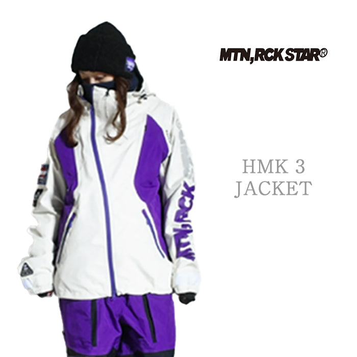 MTN,ROCK STAR HMK 3 JACKET 24-25 スノーボード ウェア マウンテンロックスター ハルマキジャケット カービング グラトリ ラントリ バックカントリー パウダー レディース メンズ ユニセックス