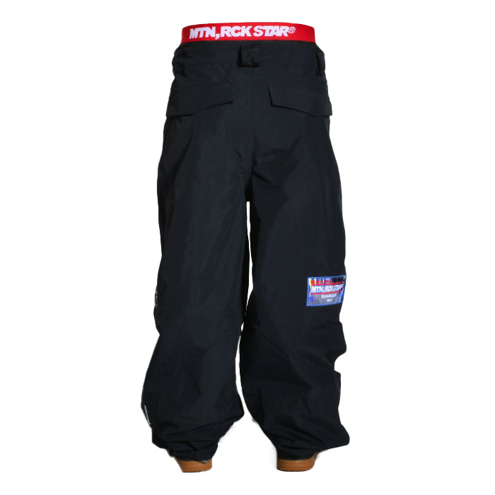 MTN,ROCK STAR PARACHUTE PANTS 24-25 スノーボード ウェア マウンテンロックスター カービング グラトリ ラントリ バックカントリー パウダー レディース メンズ ユニセックス