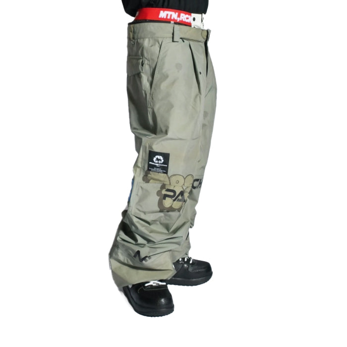 MTN,ROCK STAR PARACHUTE PANTS 24-25 スノーボード ウェア マウンテンロックスター カービング グラトリ ラントリ バックカントリー パウダー レディース メンズ ユニセックス