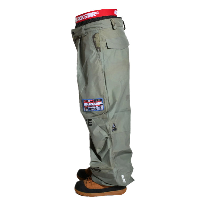 MTN,ROCK STAR PARACHUTE PANTS 24-25 スノーボード ウェア マウンテンロックスター カービング グラトリ ラントリ バックカントリー パウダー レディース メンズ ユニセックス