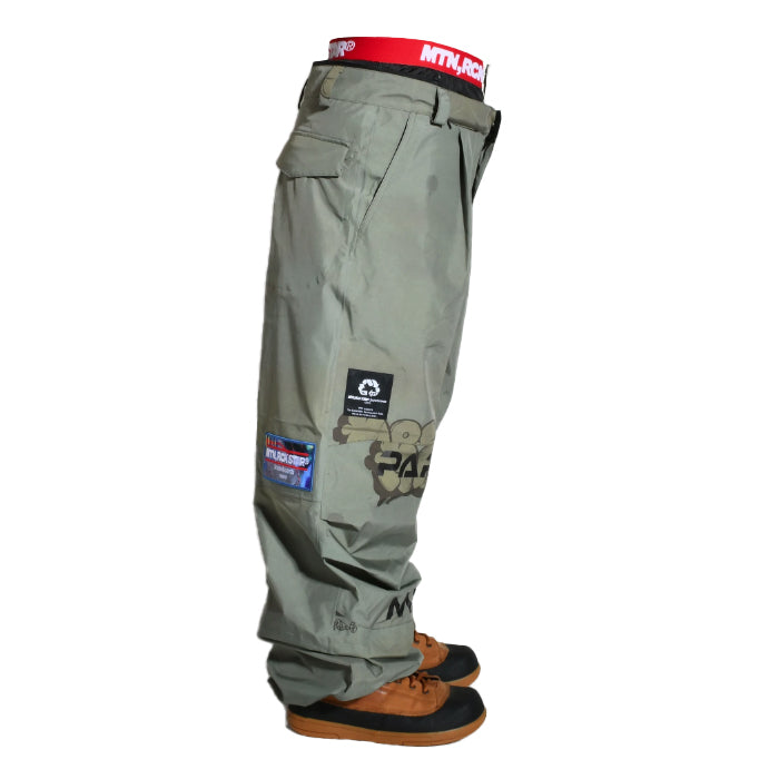 MTN,ROCK STAR PARACHUTE PANTS 24-25 スノーボード ウェア マウンテンロックスター カービング グラトリ ラントリ バックカントリー パウダー レディース メンズ ユニセックス