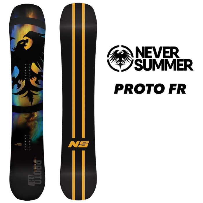 NEVERSUMMER PROTO FR 24-25 早期予約 ネバーサマー 自社工場 オールマウンテン フリースタイル トリプルキャンバー ダブルキャンバー カービング パウダー バックカントリー スノーボード ユニセックス メンズ レディース