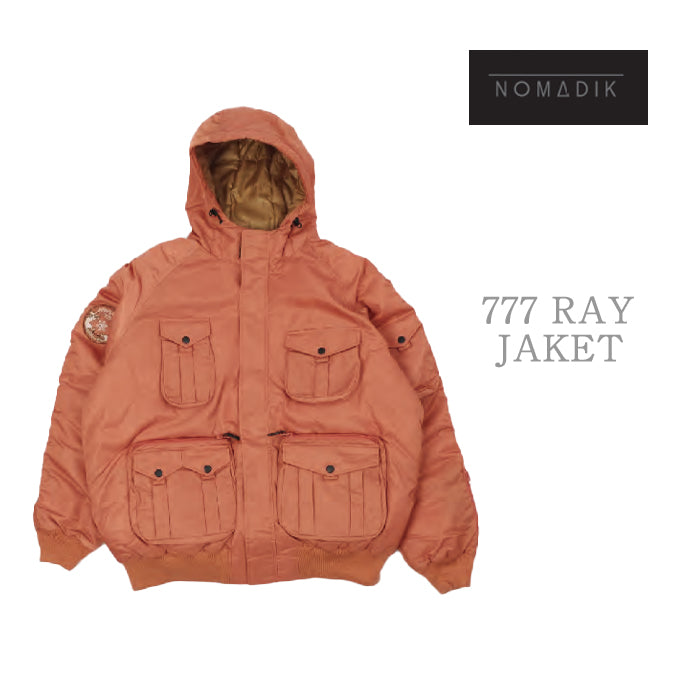 スノーボード ウェア ジャケット ノマディック NOMADIK 777RAY JKT Orange メンズ レディース 24-25 日本正規品