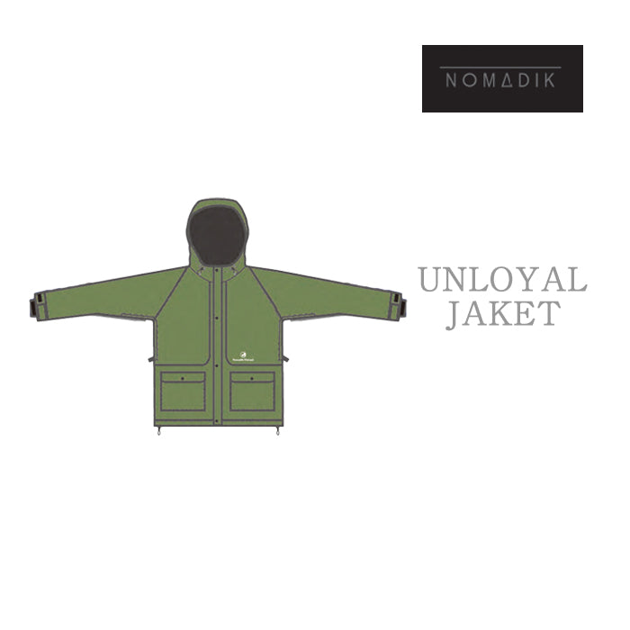 NOMADIK UNLOYAL JACKET 24-25 早期予約 スノーボード ウェア ノマディック 工藤洸平 国母和宏 アンロイアル ジャケット バックカントリー パウダー パーク カービング グラトリ ラントリ メンズ レディース ユニセックス