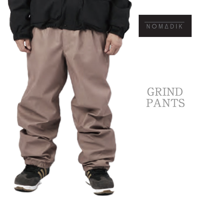 NOMADIK GRIND PANTS 24-25 早期予約 スノーボード ウェア ノマディック 工藤洸平 国母和宏 グラインド パンツ バックカントリー パウダー パーク カービング グラトリ ラントリ メンズ レディース ユニセックス