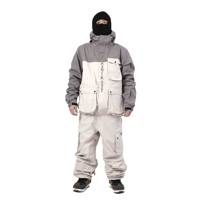 スノーボード ウェア ジャケット ノマディック NOMADIK 777 JKT Gray Beige メンズ レディース 24-25 日本正規品 予約