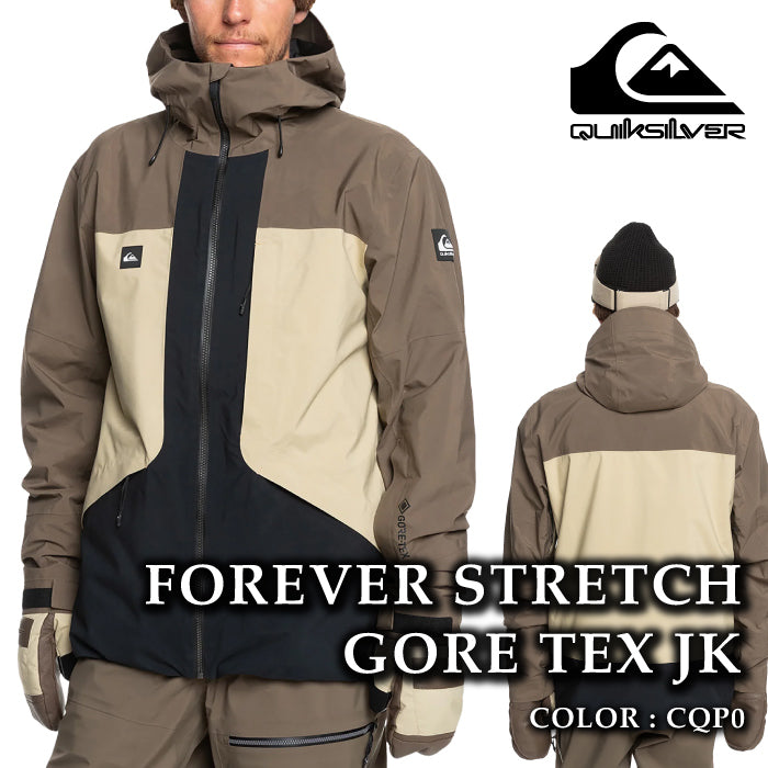 スノーボード ウェア ジャケット クイックシルバー QUIKSILVER FOREVER STRETCH GORE-TEX JK CQP0 メンズ レディース 24-25 日本正規品