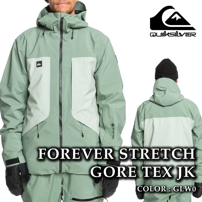 スノーボード ウェア ジャケット クイックシルバー QUIKSILVER FOREVER STRETCH GORE-TEX JK GLW0 メンズ レディース 24-25 日本正規品