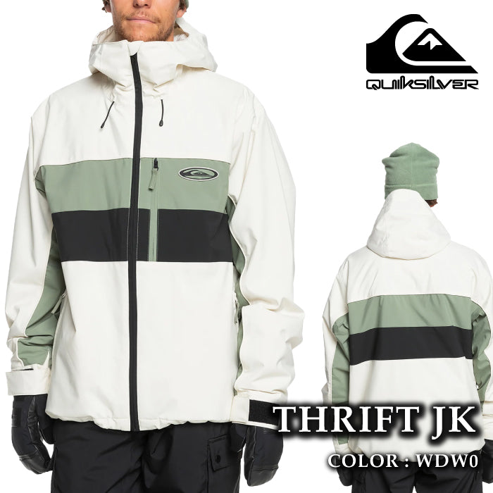 スノーボード ウェア ジャケット クイックシルバー QUIKSILVER THRIFT JK WDW0 メンズ レディース 24-25 日本正規品