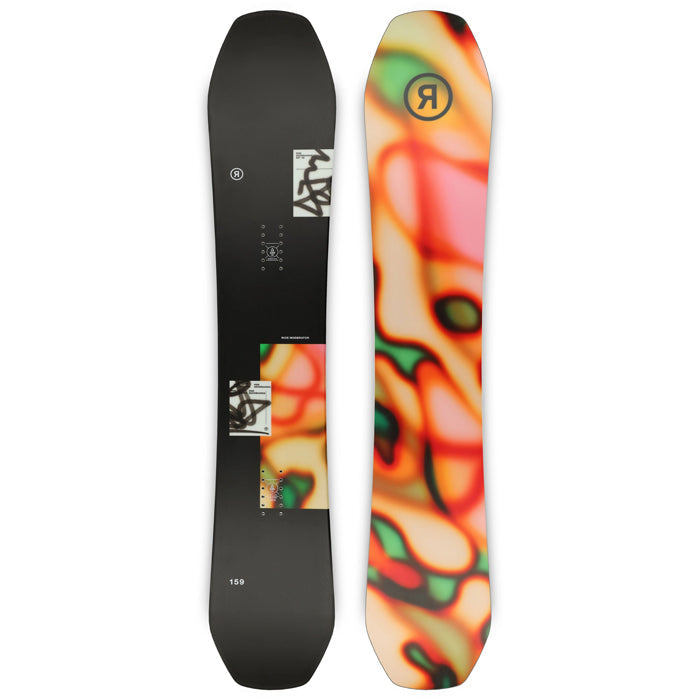 RIDE SNOWBOARDS 24-25 MODERATOR 早期予約 ライド モデレーター オールマウンテン ハイブリッドキャンバー カービング 地形 パウダー バックカントリー パーク スノーボード メンズ レディース ユニセックス