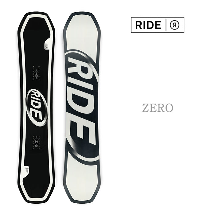 RIDE SNOWBOARDS 24-25 ZERO 早期予約 ライド ゼロ オールマウンテン フリースタイル ハイブリッドキャンバー カービング 地形 パウダー バックカントリー パーク スノーボード メンズ レディース ユニセックス